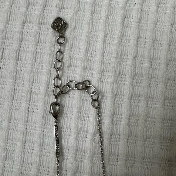 Kendra Scott Silver Stone Necklace - Picture 4 of 4